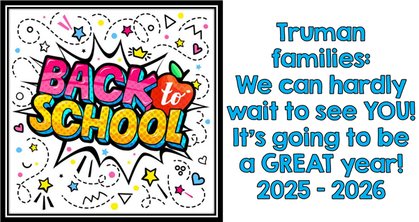 2025 - 2026 Back-to-School Resources! Click here for SUPPLIES LIST & information for the coming year